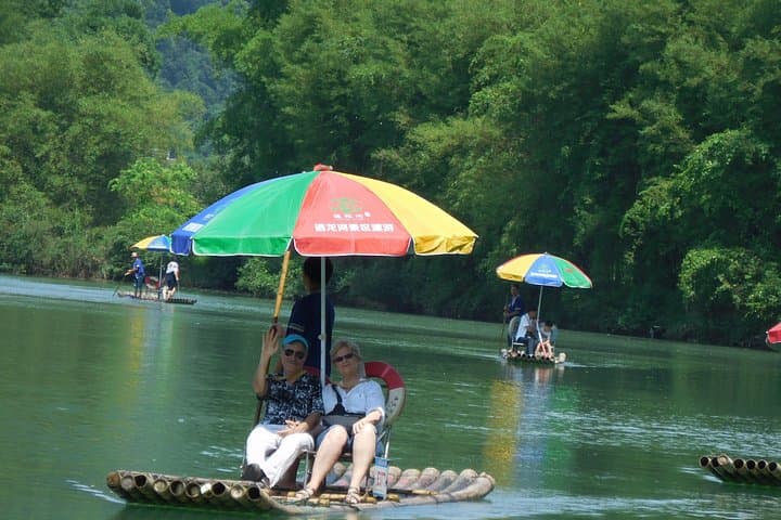 Yangshuo Yulong Bamboo Boat Tour — 2-Hour Bamboo Raft with Private Round-Trip Transfers photo 6