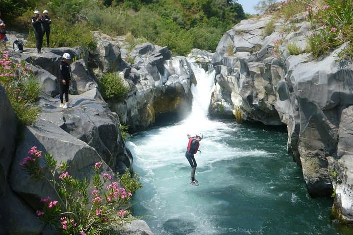 TuffAlcantara: Alcantara River Canyoning, Natural Slides & Dives (Sicily)