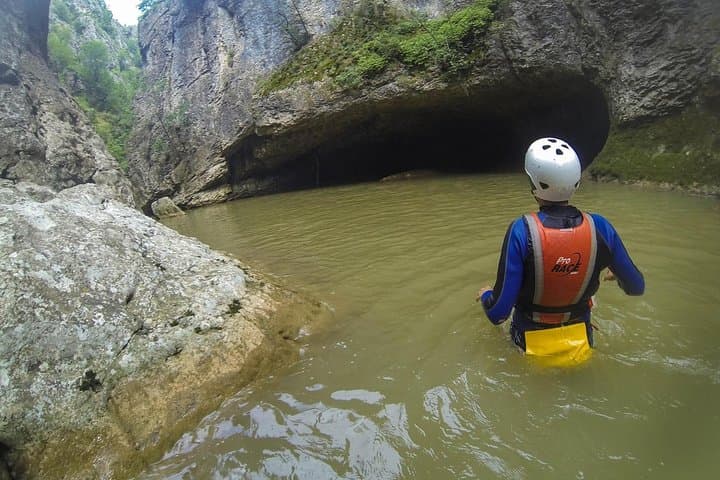 Canyoning Negovanka River: Emmen Gorge Rappels, Jumps & Waterfalls photo 2