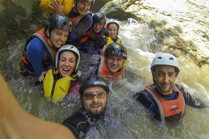 Canyoning Negovanka River: Emmen Gorge Rappels, Jumps & Waterfalls photo 3