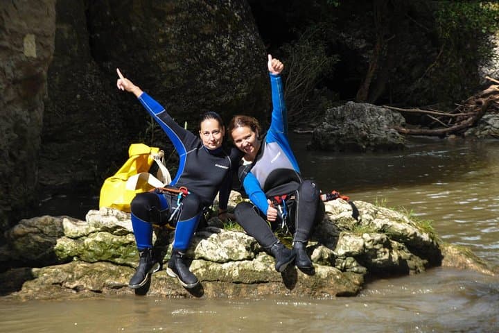Canyoning Negovanka River: Emmen Gorge Rappels, Jumps & Waterfalls photo 4