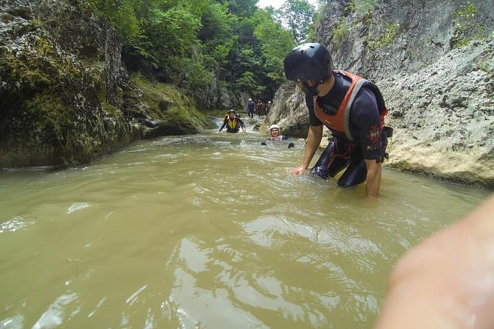 Canyoning Negovanka River: Emmen Gorge Rappels, Jumps & Waterfalls photo 5