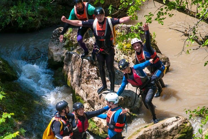 Canyoning Negovanka River: Emmen Gorge Rappels, Jumps & Waterfalls photo 6