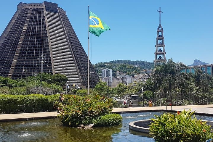 Rio Cultural Highlights Half-Day: Theater, Selarón Steps, Colombo Café & Cathedral