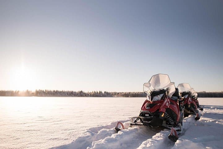 Rovaniemi Snowmobile Safari & Ice Fishing: Winter Afternoon in Lapland photo 2