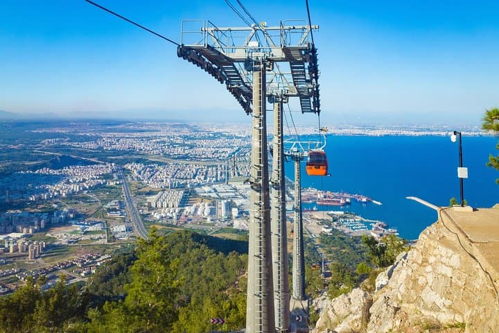 Antalya City Tour: Tunektepe Cable Car, Kurşunlu Waterfall & Old Harbour Day Trip