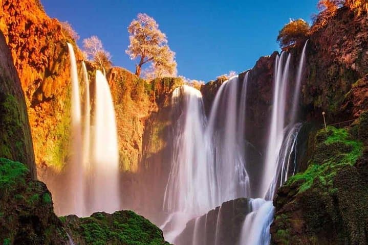 Day Trip to Ouzoud Falls from Marrakech — Waterfalls, Monkeys & Atlas Views