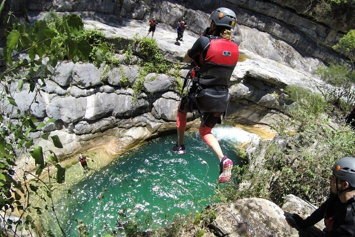 Matacanes Canyon Canyoning: Full-Day Rappels, Jumps & Cavern Swims in the Sierra Madre Oriental