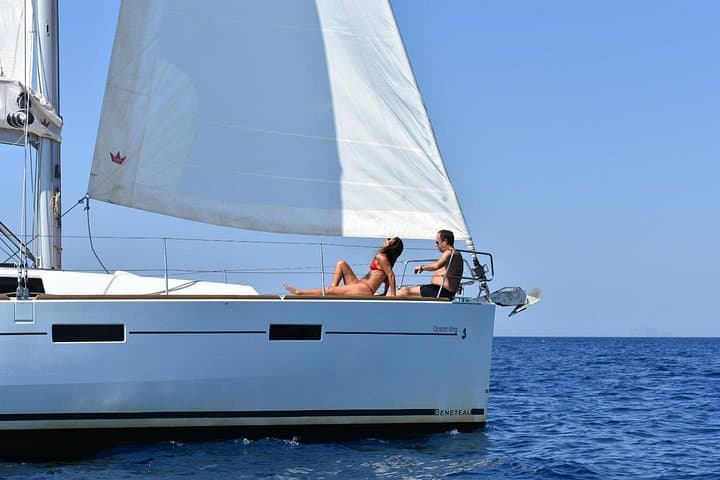 Private Santorini Caldera Sailing Cruise — Day and Sunset Yacht Tour photo 2