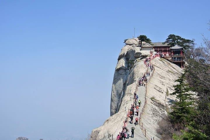 Conquer Mt Huashan: Private Full-Day Tour with Cable Car and Plank Trail photo 3