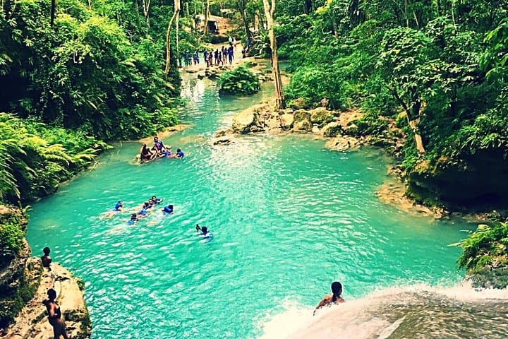 Blue Hole & Secret Falls with White River Tubing — Private Ocho Rios Adventure photo 3