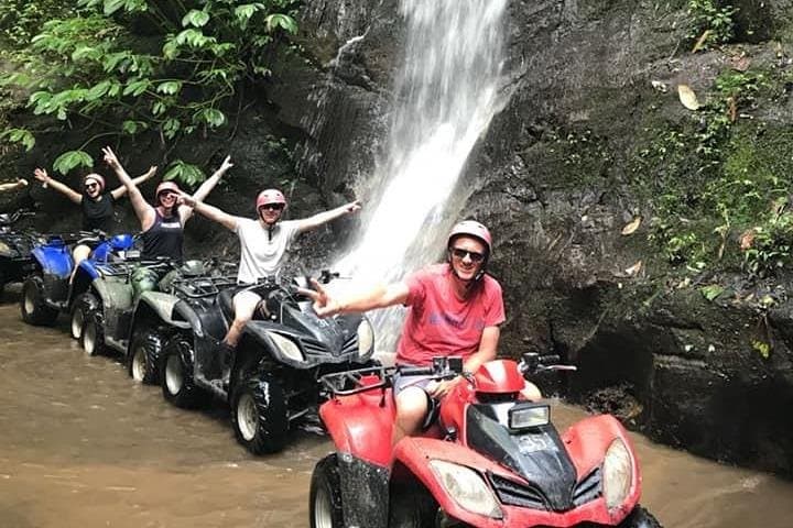 Ubud ATV Tunnel and Waterfall Quad Bike Adventure 8km Jungle Track photo 1