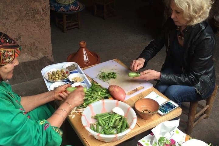 Market-to-Riad Moroccan Cooking Class in Marrakech: Private 2–4 Hour Workshop photo 3