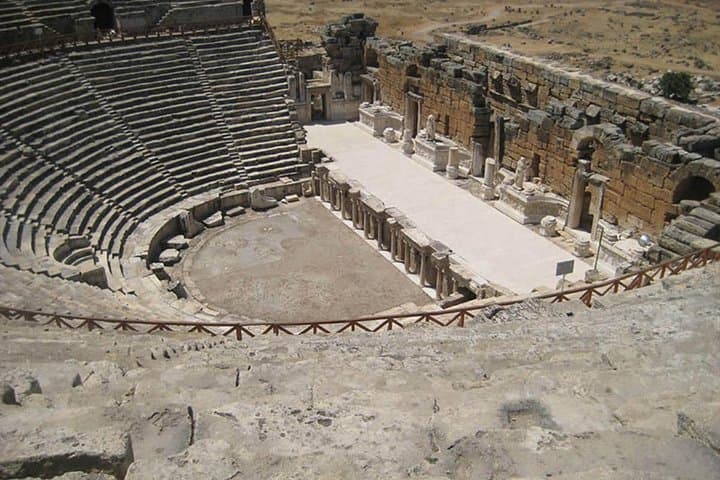 Pamukkale and Hierapolis: Thermal Terraces & Ancient Ruins Day Tour photo 3