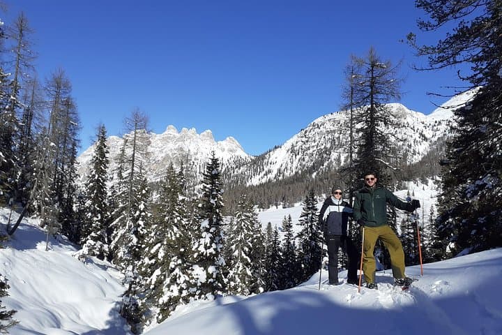 Snowshoe the Dolomites: Cortina Winter Walk to a Mountain Hut photo 2