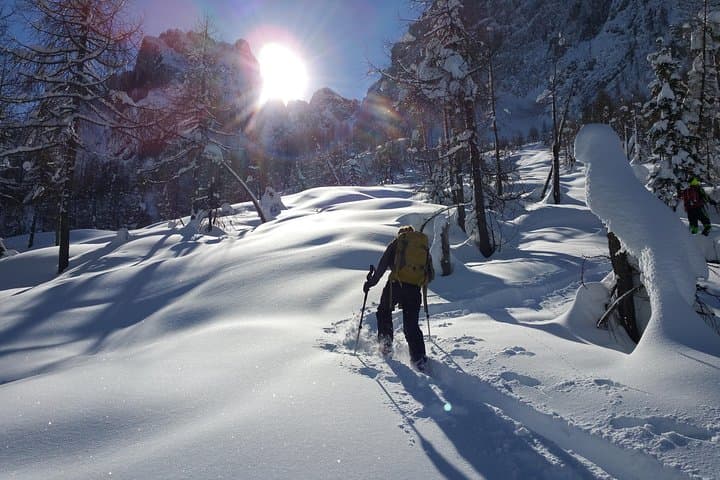 Snowshoe the Dolomites: Cortina Winter Walk to a Mountain Hut photo 4