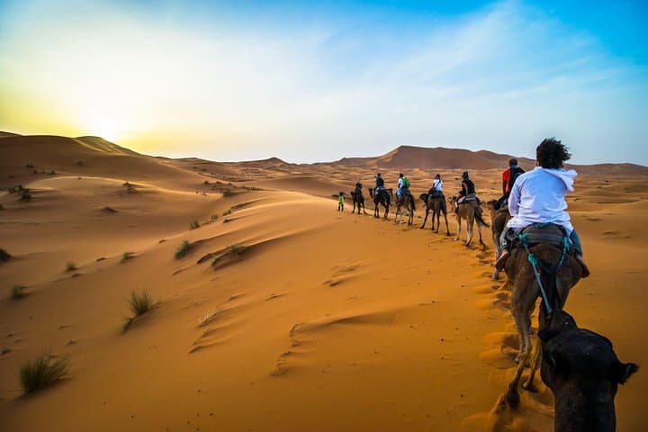 Luxury 3-Day Desert Tour from Marrakech to Fes — Camel Trek & Erg Chebbi Bivouac