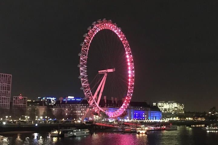London City Lights: Private Night Tour of Westminster, West End & Thames