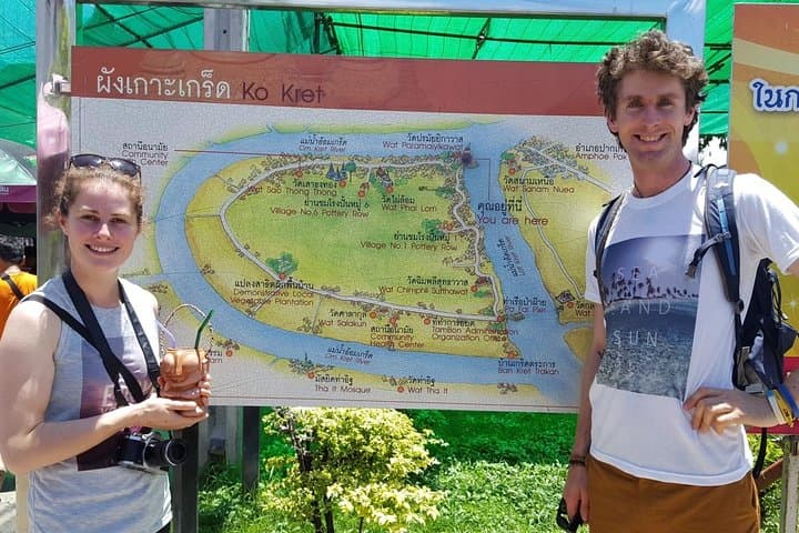 Koh Kret Island Cycling Tour: Explore Mon Pottery, Temples & Riverside Lunch from Bangkok