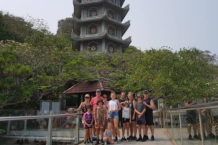 Da Nang Evening Tour: Marble Mountains, Lady Buddha & Weekend Dragon Fire Show photo 3
