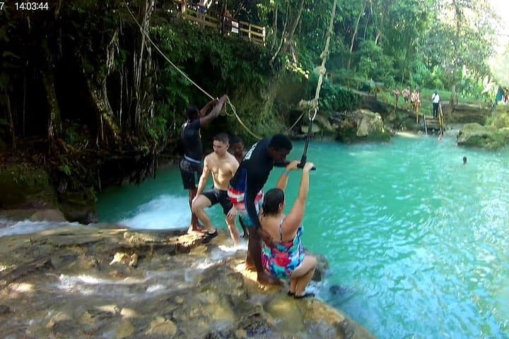 Blue Hole, Secret Falls & Dunn's River Falls: A Full-Day Ocho Rios Waterfall Adventure
