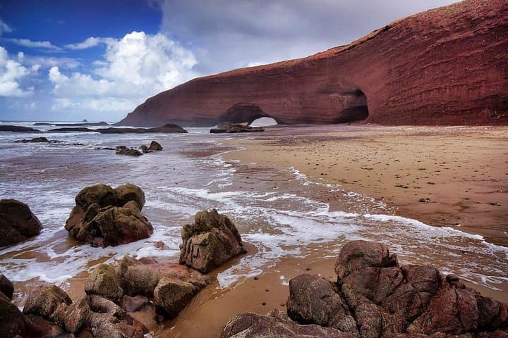Legzira Beach Day Trip from Agadir: Red Cliffs, Natural Arches & Coastal Walks photo 5
