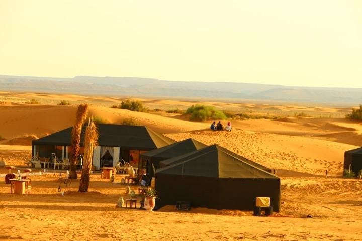 Merzouga Overnight: Luxury Desert Camp, Camel Sunset & Sandboarding Experience photo 2