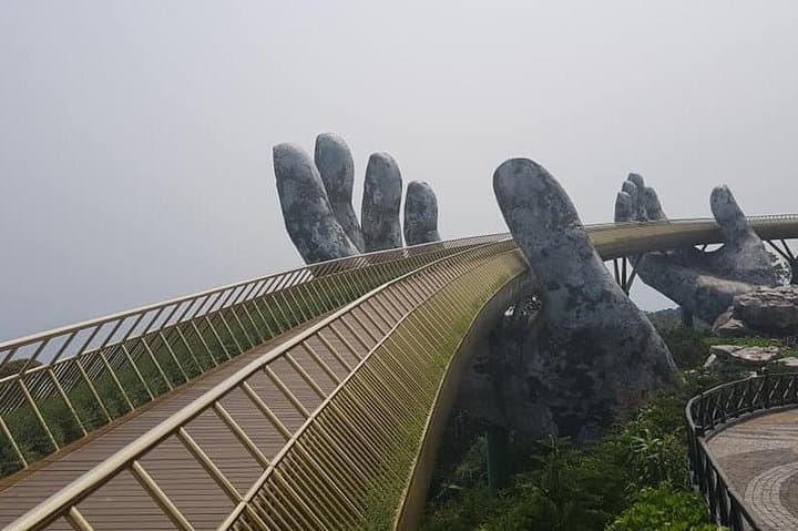 Golden Bridge, Marble Mountains & Lady Buddha: Day Tour from Da Nang photo 4