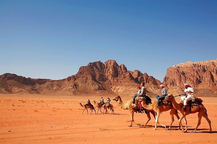 Wadi Rum and Petra: 2-Day Private Tour from Eilat with Bedouin Camp
