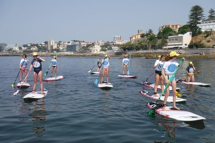 Stand-Up Paddle Class at Águas Planas — Flat-Water SUP Near Lisbon photo 2