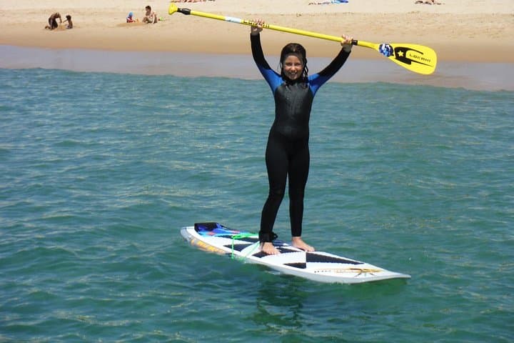Stand-Up Paddle Class at Águas Planas — Flat-Water SUP Near Lisbon photo 5
