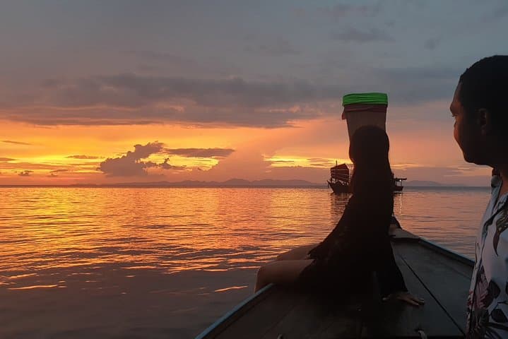 Krabi 4-Island Sunset & Plankton Private Long-tail Boat Tour photo 2