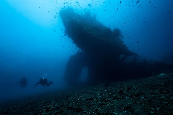 Tulamben 3-Dive Day Trip: Liberty Wreck, Coral Gardens & Drop-Off from South Bali