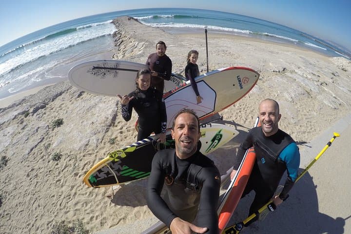 Stand Up Paddle Class Near Lisbon — 2-Hour Waves at Costa da Caparica photo 2