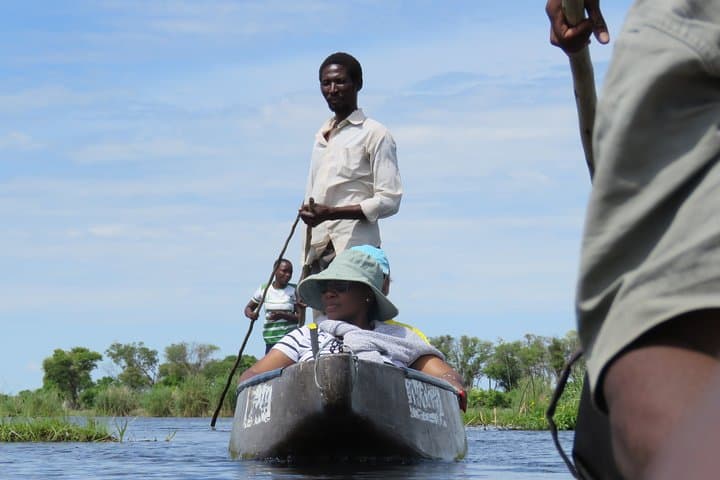 Okavango Delta Mokoro Daytrip: Canoe Through Reeds and Birdlife photo 3