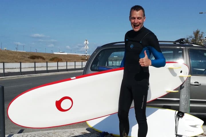 Learn to Surf in Costa da Caparica — Private 2-Hour Individual Surf Class photo 5