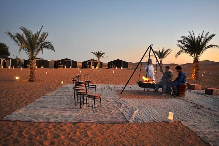 Merzouga Overnight: Luxury Desert Camp, Camel Sunset & Sandboarding Experience photo 4