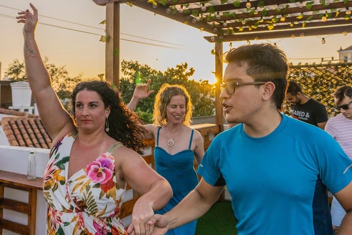 Rooftop Dance Class in Getsemaní, Cartagena — Salsa, Bachata & Champeta