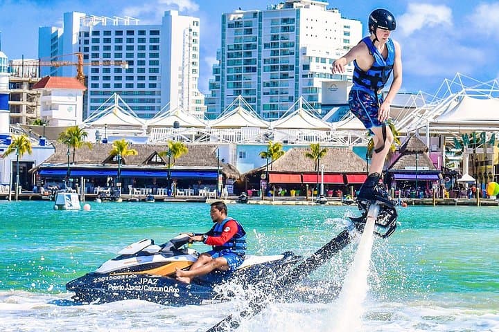 Flyboard in Cancun: Soar Above Nichupté Lagoon Like a Dolphin photo 2