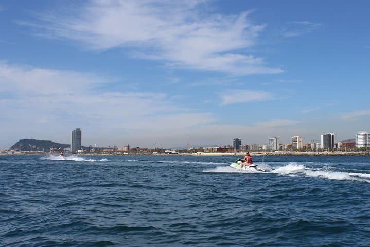 Jet Ski Barcelona Skyline Tour: 25-Min Coastal Ride with Free Video photo 4