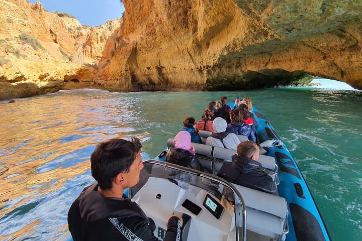 Benagil Cave Express Boat Tour from Portimão: Swim, Sightsee, and Sea-Cave Access