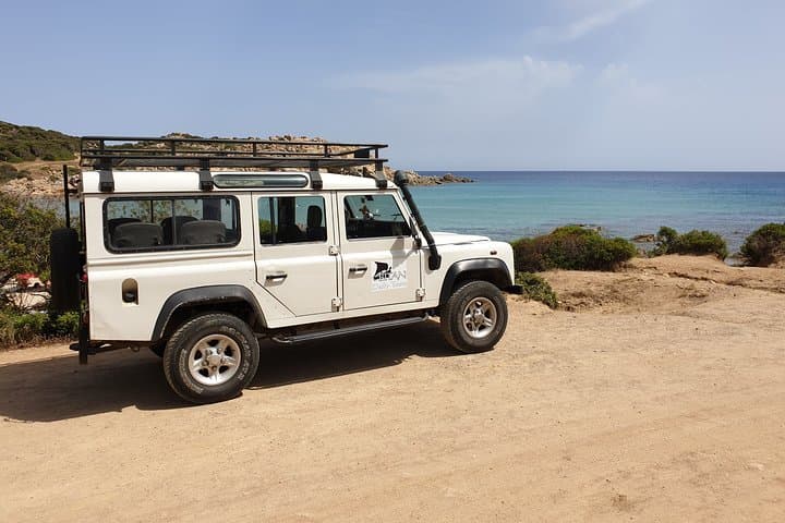 Jeep Tour to Chia's Hidden Beaches — Cala Cipolla, Tuerredda & Capo Spartivento photo 2