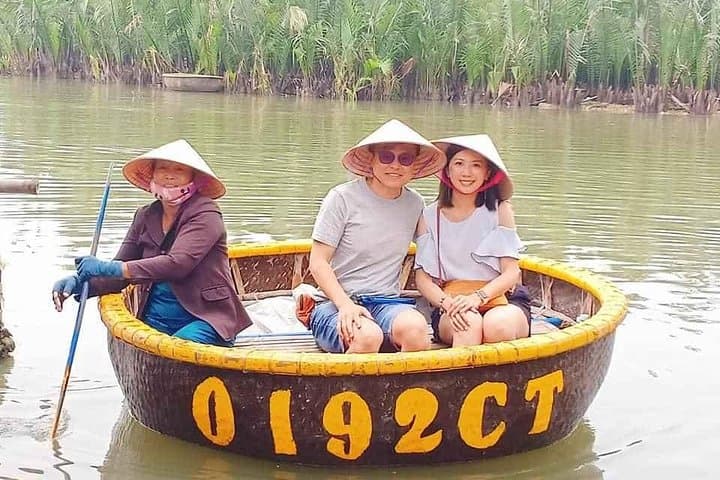 Marble Mountain & Coconut Jungle: Basket Boat Ride, Huyen Khong Cave and Hoi An Lantern Night photo 4