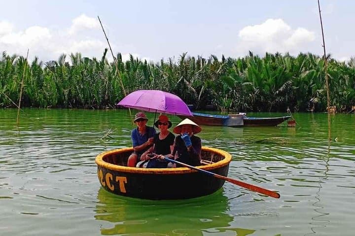 Marble Mountain & Coconut Jungle: Basket Boat Ride, Huyen Khong Cave and Hoi An Lantern Night photo 6