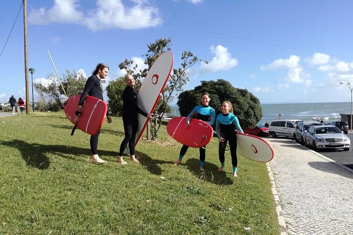 Costa da Caparica Group Surf Lesson — 2‑Hour Beginner to Advanced Surf School Near Lisbon photo 5