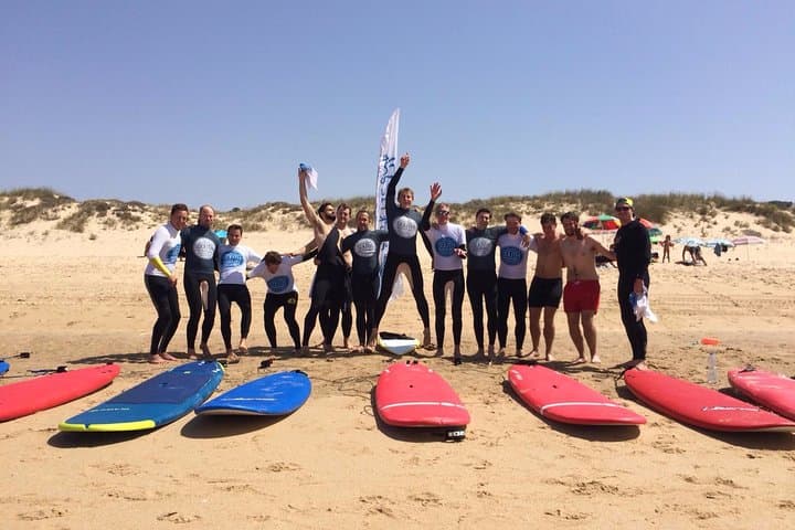 Costa da Caparica Group Surf Lesson — 2‑Hour Beginner to Advanced Surf School Near Lisbon photo 2