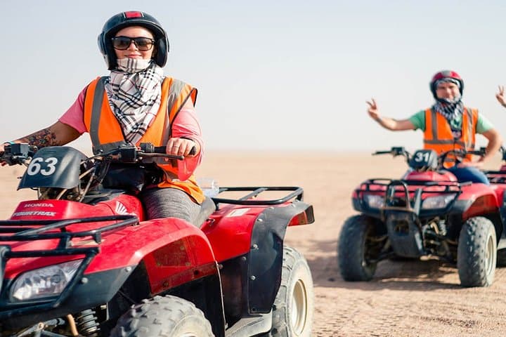 Hurghada Sunset Desert Safari by Quad Bike & Bedouin Camp photo 3