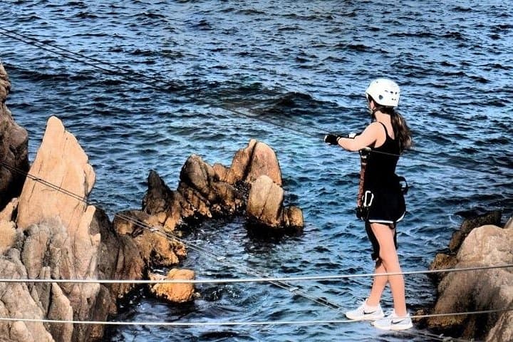 Coastal Via Ferrata at Cala del Molí: Cliffside Routes & Sea Views in Sant Feliu de Guíxols photo 1