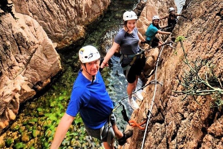 Coastal Via Ferrata at Cala del Molí: Cliffside Routes & Sea Views in Sant Feliu de Guíxols photo 2