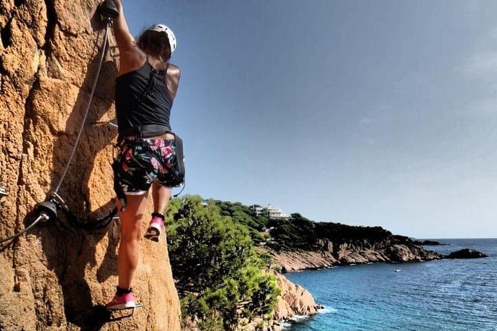 Coastal Via Ferrata at Cala del Molí: Cliffside Routes & Sea Views in Sant Feliu de Guíxols photo 3